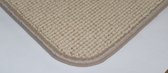 Wollen Vloerkleed Babette wit creme 33x130