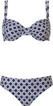 Pastunette Beach - Blue Pattern - Bikiniset - Blauw/Wit - Maat 40