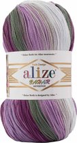 Alize Bahar Batik 4149 Pakket 5 Bollen 500 Gram