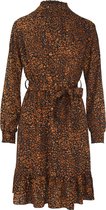 Point Col Dress Bruin