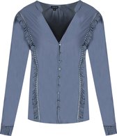 Exxcellent Roos Blouse Jeans Bauw -48