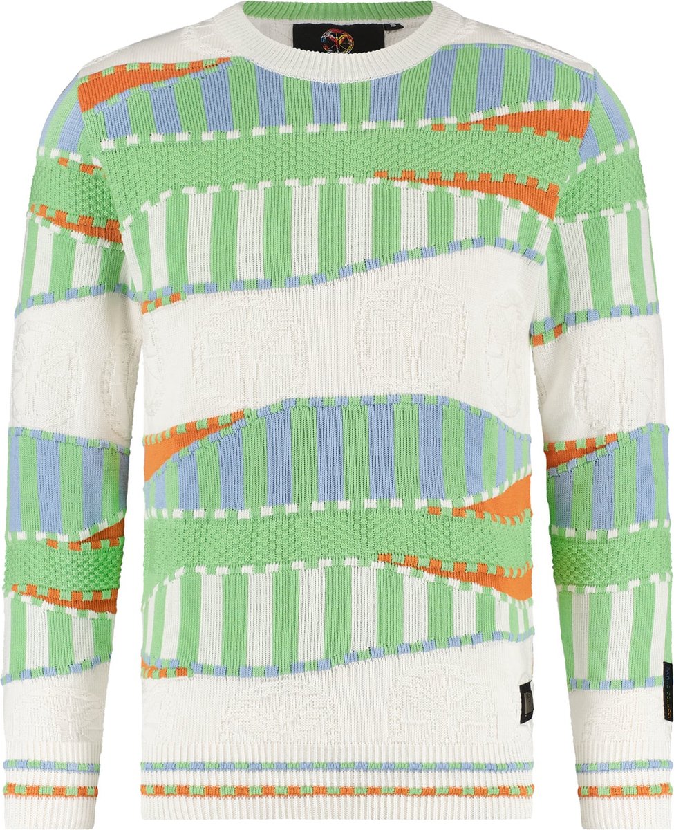Carlo Colucci Sweater - C9305-591 - Green - M