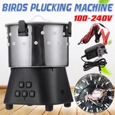Mini Plucker Machine-Kwartel Ontharing Plukmachine-Gevogelte Plucker-Vogel Epilator Kip Ontharing-300g Werkcapaciteit
