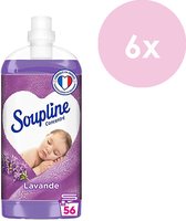 Soupline Lavendel Geconcentreerde wasverzachter - 6 x 1.3 l (336 Wasbeurten)