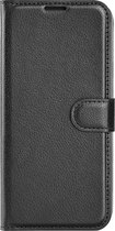 Samsung Galaxy M22 Hoesje - Mobigear - Classic Serie - Kunstlederen Bookcase - Zwart - Hoesje Geschikt Voor Samsung Galaxy M22