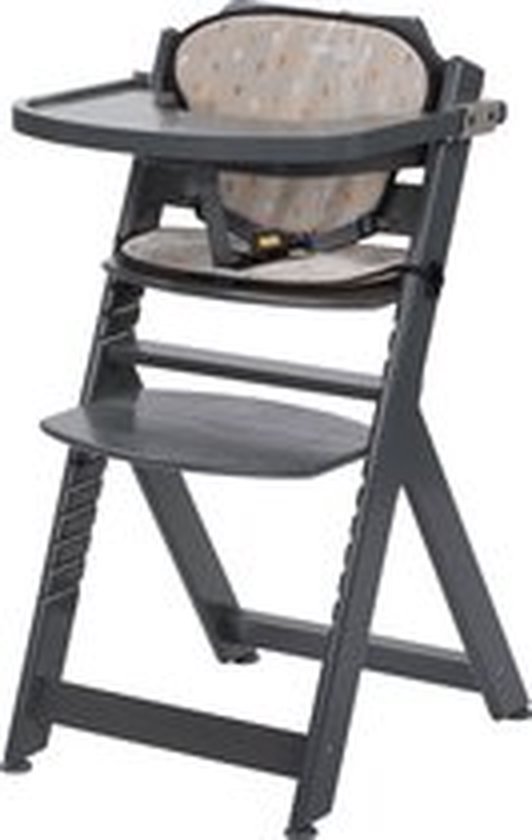 Product: Safety 1st Timba Kinderstoel Inclusief Kussen - Warm Grey Wood/Warm Grey, van het merk Safety 1st