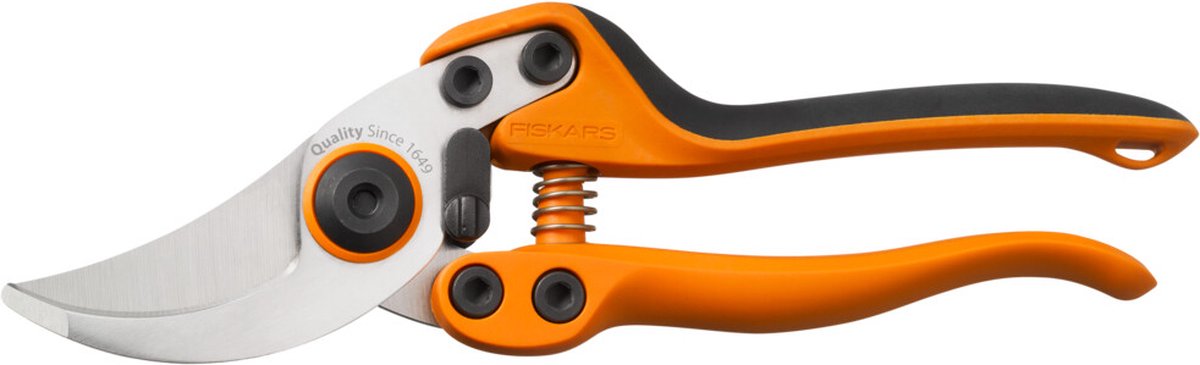 Fiskars Sécateur Pro - Cisaille fleurs - Poignées antidérapantes - Medium