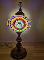 Mozaïek Lamp - Turkse Lamp - Oosterse Lamp - Handgemaakt - Ø 35cm