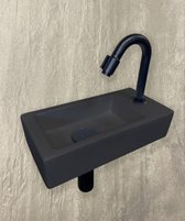 Sanifun wastafel Nero 360 x 180 x 90 R...