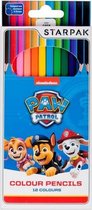 Paw Patrol Kleurpotloden - 12 Stuks - Paw Patrol Potloden - Kleurpotloden - Potloden Voor Kinderen
