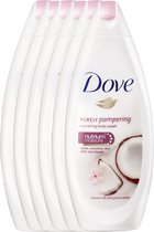 Dove Douchecrème “Kokosmelk & Jasmijnblaadjes” 6 x 250ml - Voordeelverpakking