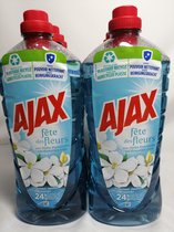 Ajax - Allesreiniger - Jasmijn - Met Essentiele Olie - PH-Neutraal -  1,25 Liter