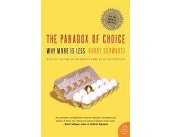 Omslag van The Paradox of Choice