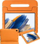 Samsung Tab A8 Hoes Kinder Hoesje Kids Case - Samsung Galaxy Tab A8 2021 Hoes Kindvriendelijk Shockproof (10,5 inch) - Oranje