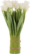 - Tulpen | textiel | wit | 33.5x25x (h)667 cm