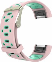 Fitbit charge 2 Sport bandje roze - groen