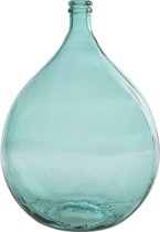 Vaas | glas | blauw | 41x41x (h)56 cm