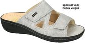 Fidelio Hallux -Dames -  zilver - slippers & muiltjes - maat 39