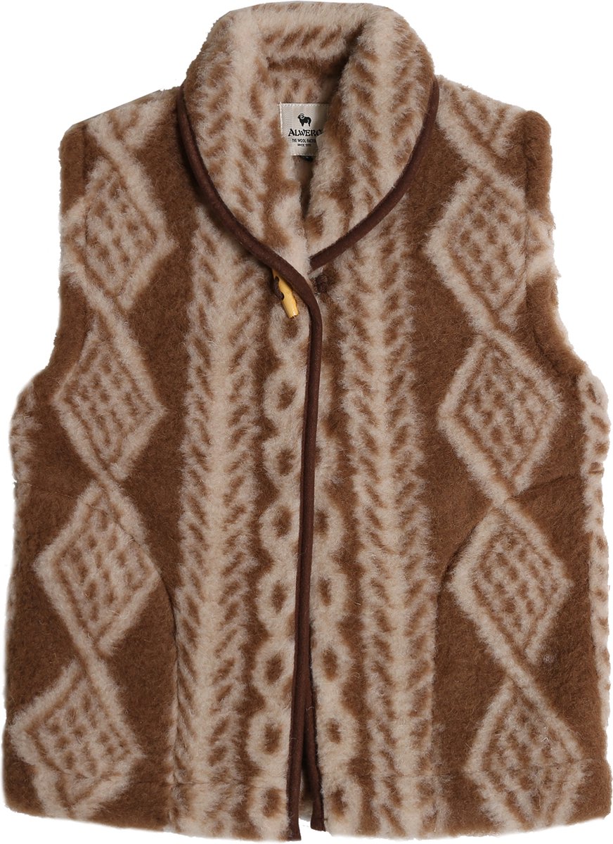 Alwero gilet Gerda Aran Multicolor