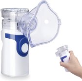 Draagbare Inhalator | Neusdouche  | Nebulizer voor Volwassenen & Kinderen Grijs (Donkerblauw)