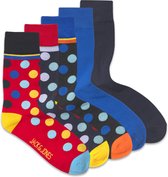 JACK&JONES ACCESSORIES JACCHEER DOT SOCK 5-PACK  Sokken - Maat ONE SIZE