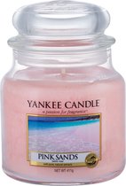 Yankee Candle Medium Jar Geurkaars - Pink Sands