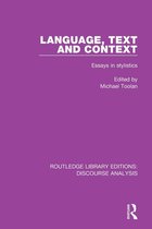 RLE: Discourse Analysis - Language, Text and Context