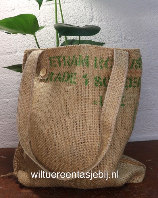 wiluereentasjebij.nl - sac à bandoulière - durable -shoppingbag-