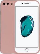 Smartphonica iPhone 7/8 Plus siliconen hoesje - Zalm / Back Cover