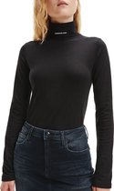Calvin Klein Micro Branding T-shirt Vrouwen - Maat XS