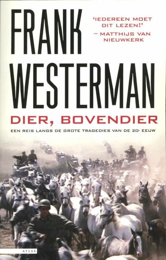 Cover van het boek 'Dier, bovendier' van F. Westerman