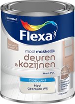 Flexa Mooi Makkelijk Verf - Deuren en Kozijnen - Mengkleur - Mooi Gebroken Wit - Mooi Makkelijk - 750 ml