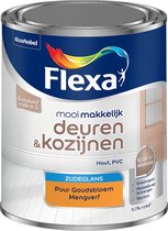 Flexa Mooi Makkelijk Verf - Deuren en Kozijnen - Mengkleur - Puur Goudsbloem - 750 ml