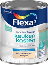 Flexa Mooi Makkelijk Verf - Keukenkasten - Mengkleur - Iets Goudsbloem - 750 ml