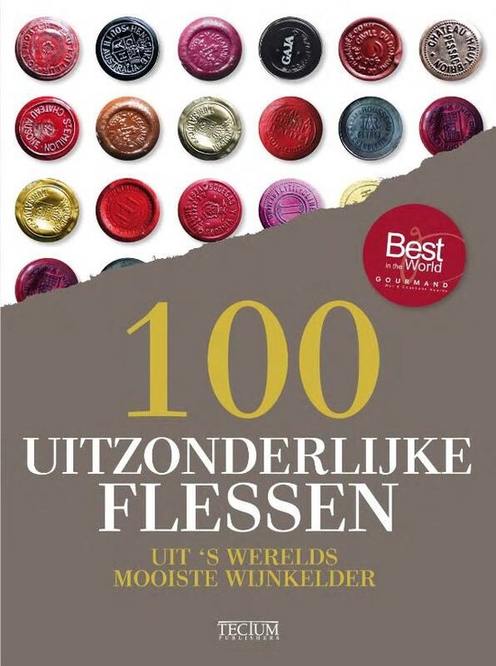 Cover van het boek '100 uitzonderlijke flessen' van Michael-Jack Chasseuil