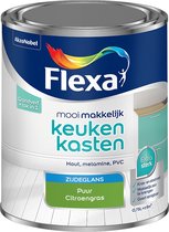 Flexa Mooi Makkelijk Verf - Keukenkasten - Mengkleur - Puur Citroengras - 750 ml