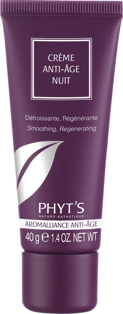 Phyt's - Nourishing night care - Anti aging - Tube 40 g - Biologische Cosmetica