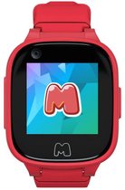 Moochies Connect Smartwatch 4G - Rood, 1.4", Capacitive touch, 4 GB, GPS
