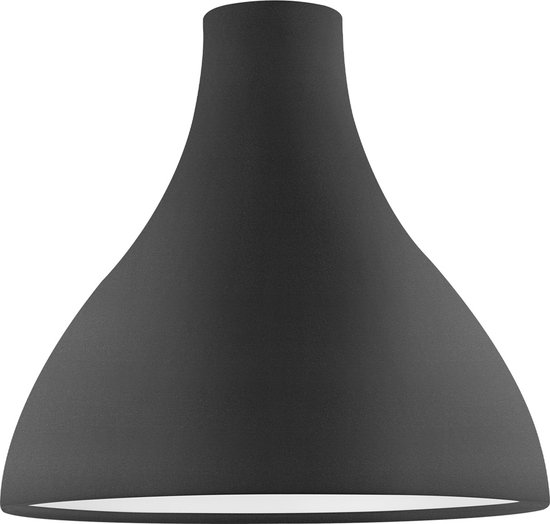 Home Sweet Home Lampenkap Stratis rond - van metal - zwart - Moderne Lampenkap - 25/25/26cm - E27 lamphouder - voor hanglamp - RoHS getest