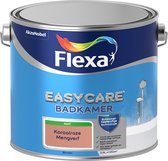 Flexa Easycare Muurverf - Badkamer - Mat - Mengkleur - Koraalroze - 2,5 liter