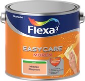 Flexa Easycare Muurverf - Mat - Mengkleur - Midden Klaproos - 2,5 liter