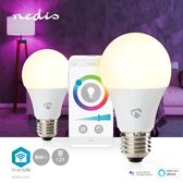 Nedis WIFILRC20E27 Smartlife Multicolour Lamp Wi-fi E27 806 Lm 9 W Rgb / Warm To Cool White Android™ / Ios Peer