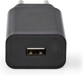 Nedis WCHAC242ABK Thuislader 2,4 A Losse Kabel Usb-c™ Zwart