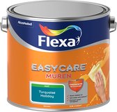 Flexa Easycare Muurverf - Mat - Mengkleur - Turquoise Holiday - 2,5 liter