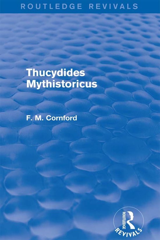 Thucydides Mythistoricus (Routledge Revivals) - cover