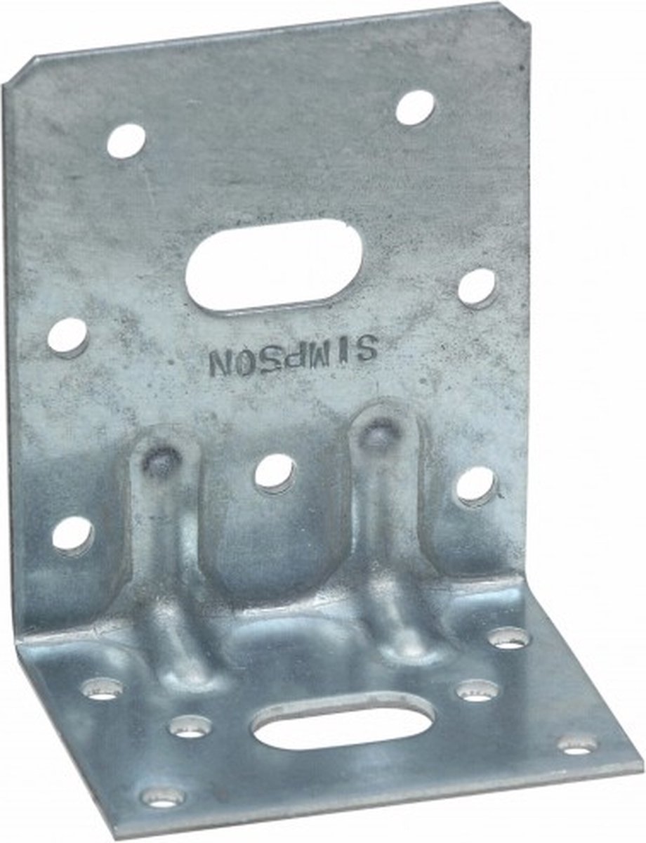 Simpson Strong Tie - hoekanker met ril - 75mm x 48mm x 65mm - verzinkt staal (prijs per 25 stuks)