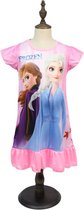 Frozen & Elsa jurk - roze - 3/4 jaar