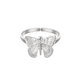 BUTTERFLY ring | zilver