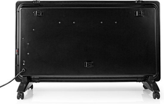 Concept KS4010 - Elektrische Convectorkachel/directe Kachel 2000W IP24 Zwart Afstandsbediening