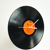 RockingPanda Vinyl klok – Handgemaakt - Spetterende Geschenkverpakking – Inclusief Batterij – Lp Klok – Wandklok – 30 cm – Stil Uurwerk – Stille Wandklok – Retro Klok – Muurklok –